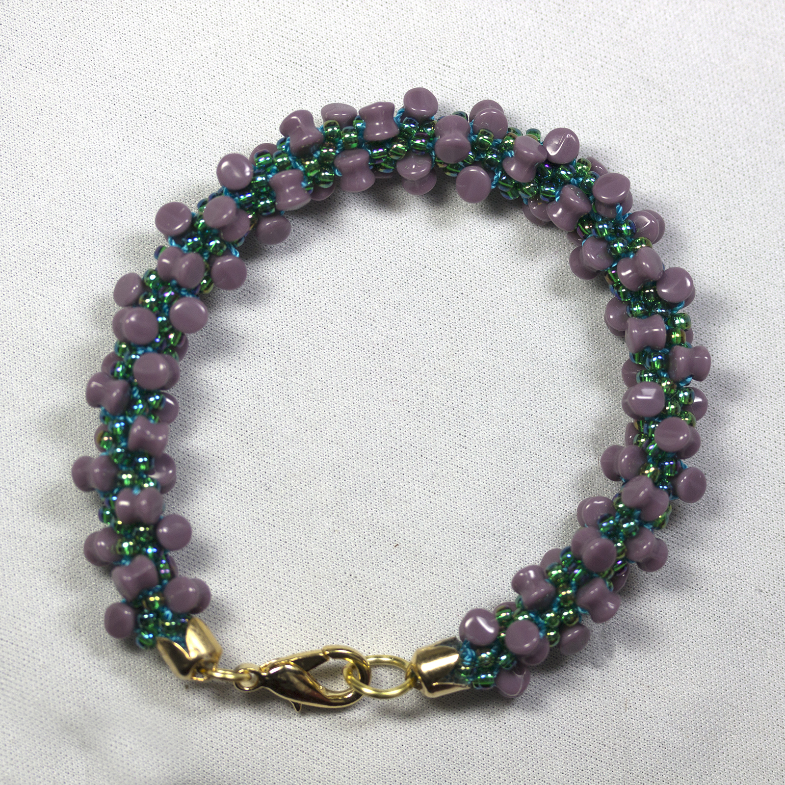 Kumihimo Pellet Bracelet Pattern
