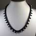 Designer Jewelry - Kumihimo Necklace with Czech Twist Beads