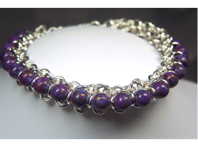 Designer Jewelry - Chain Maille Princess Bracelet